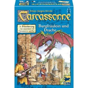 Carcassonne: Burgfräulein und Drache