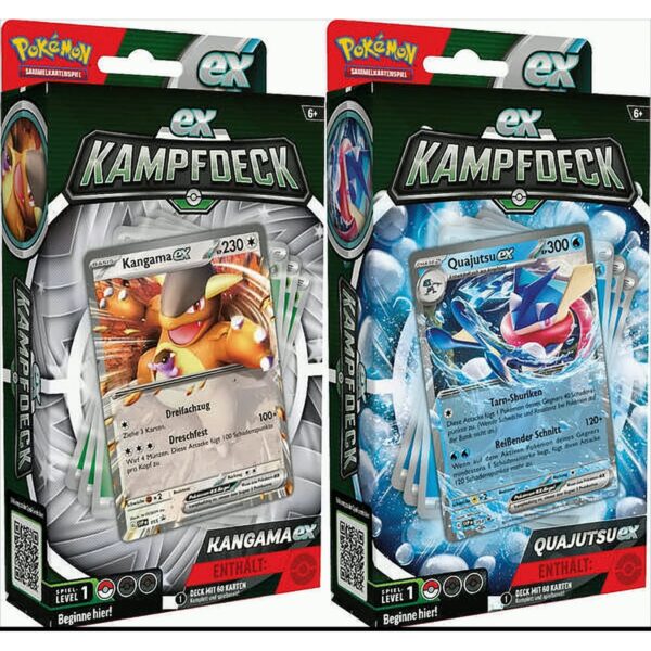 Pokemon EX-Kampfdeck Oktober 2023 sortierter Artikel