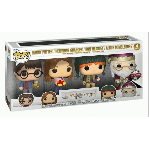 POP - Movie - Harry Potter Holiday 4er-Pack