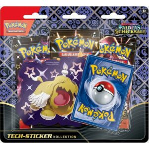 Pokemon Karmesin & Purpur – Paldeas Schicksale Tech-Sticker-Kollektion Gruff