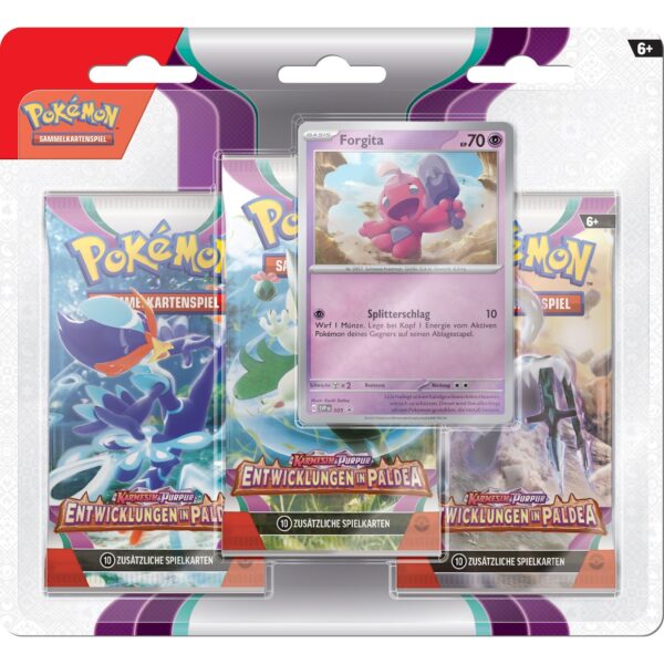 Pokemon Karmesin & Purpur – Entwicklungen in Paldea Blister-Pack Forgita