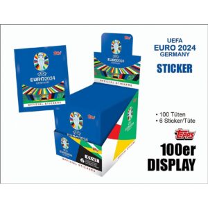 UEFA EURO 2024 Sticker Display Deutsch