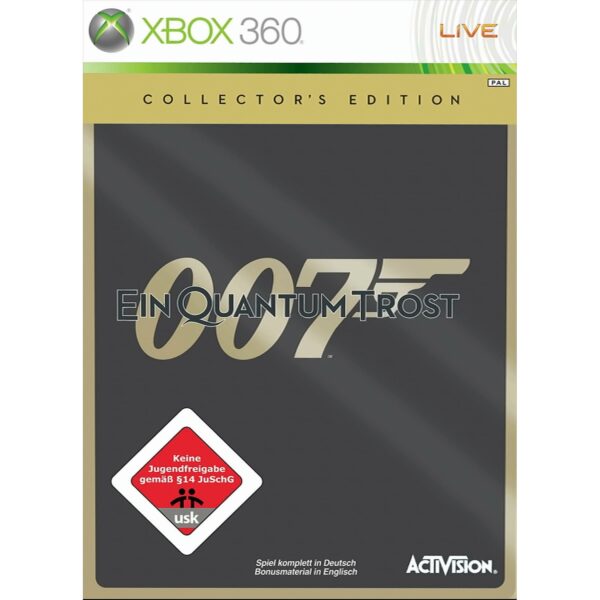 James Bond 007: Ein Quantum Trost - Das Spiel - Collector's Edition