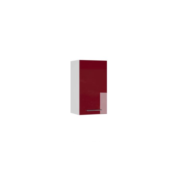 VICCO Hängeschrank 40 cm Bordeaux Hochglanz Küchenschrank Hängeschrank Küchenzeile Fame-Line