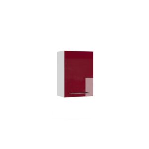 VICCO Hängeschrank 50 cm Bordeaux Hochglanz Küchenschrank Hängeschrank Küchenzeile Fame-Line