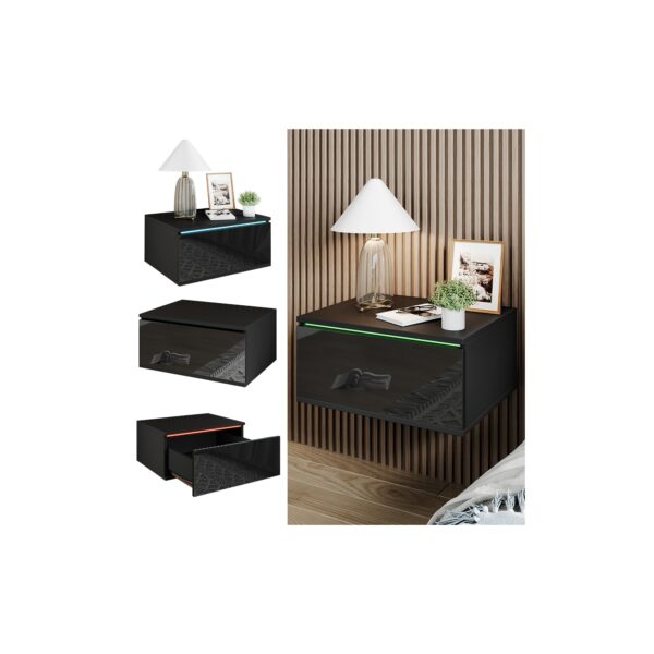 Livinity Nachtschrank Samira 49 x 38 cm