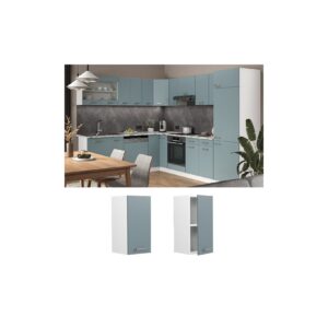 Vicco Hängeschrank Küchenschrank R-Line Solid Weiß Blau Grau 30 cm modern