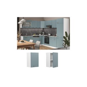 Vicco Hängeschrank Küchenschrank R-Line Solid Weiß Blau Grau 40 cm modern